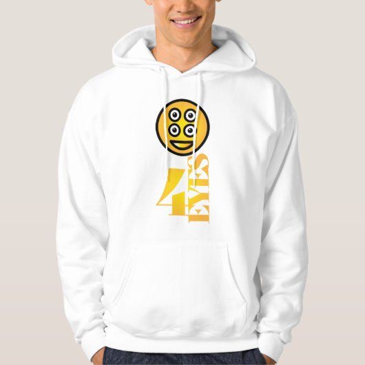 4 EYES ICON BY MASANSER PIXELAT HOODIE (Voorkant)