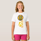 4 EYES ICON BY MASANSER PIXELAT T-SHIRT (Voorkant volledig)