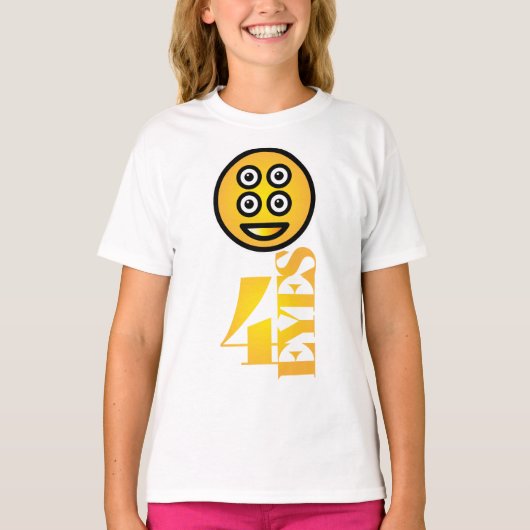 4 EYES ICON BY MASANSER PIXELAT T-SHIRT (Voorkant)