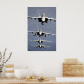 4 FA-18 Super Hornets Print (Keuken)