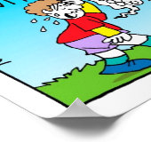 4 Fasen joodse oefening Poster (Hoek)