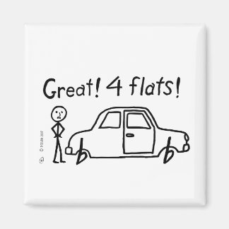 4 Flats Magneet