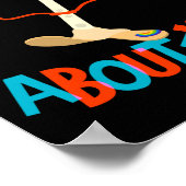 4 Forky Ik weet niet wat dit is Poster (Hoek)