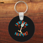 4 Forky Ik Weet Niet Wat Dit Is  Sleutelhanger (Voorkant)