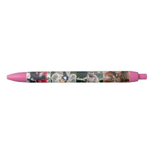 4 Foto Aangepaste Sjabloon Zwarte Inkt Pen