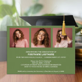 4 Foto Aankondiging Graduation Party Uitnodiging