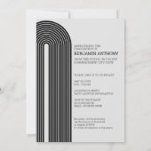 4 Foto Afstuderen minimale MCM - GraduPartij Kaart (Achterkant)