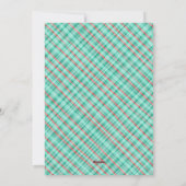 4 Foto - Alles is Calm Bright - Rood Blauwgroen ke Feestdagenkaart (Achterkant)