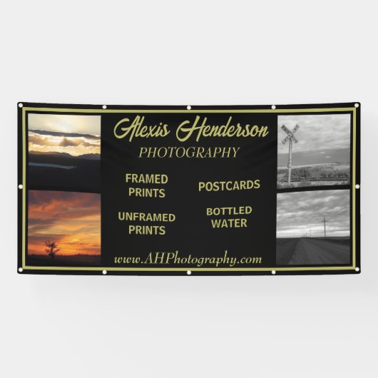 4 Foto Beschikbare Producten Booth Tent Spandoek (Horizontaal)