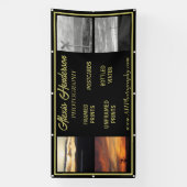 4 Foto Beschikbare Producten Booth Tent Spandoek (Verticaal)