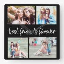 4 Foto Best Friends Forever Black