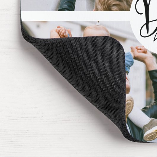 4 foto Beste vader ooit Muismat (Hoek)