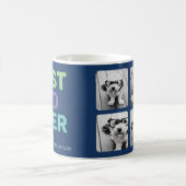 4 Foto Beste vader ooit - Whimsical Greep Koffiemok (Center)