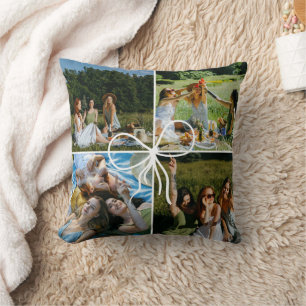 4 Foto Boog Wrap Kerstcadeau Beste Vrienden Kussen