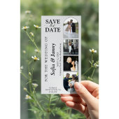 4 Foto Booth Stijl Trouw Save the Date Boeklegger