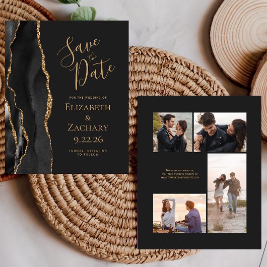 4-Foto-budget zwart-wit-donkerbruin sparen de datu