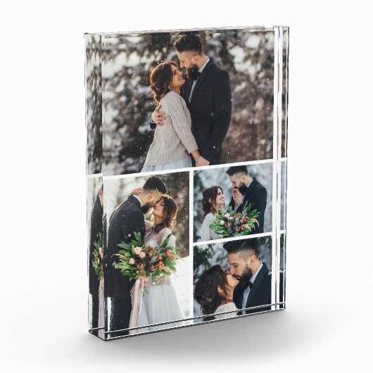 4-Foto Collage Aangepast Fotoblokken (Links)