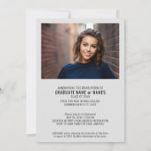 4 Foto Collage Afstuderen konounce - Afstuderen Kaart (Achterkant)