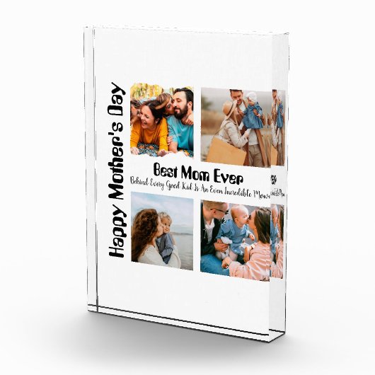 4 Foto Collage Beste mama ooit (Rechts)