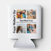 4 Foto Collage Beste mama ooit Blikjeskoeler (Achterkant)