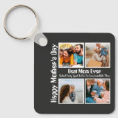 4 Foto Collage Beste mama ooit Sleutelhanger (Voorkant)