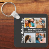 4 Foto Collage Beste mama ooit Sleutelhanger (Voorkant)