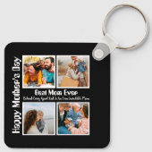 4 Foto Collage Beste mama ooit Sleutelhanger (Achterkant)