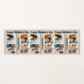 4 Foto Collage Beste mama ooit Yogamat (Voorkant (horizontaal))