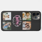 4 Foto Collage Family Memory Moederdag Case-Mate iPhone Case (Achterkant (horizontaal))