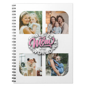 4 Foto Collage Family Memory Moederdag Notitieboek
