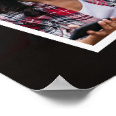 4 Foto Collage Gouden Afstudeerposter Poster (Hoek)