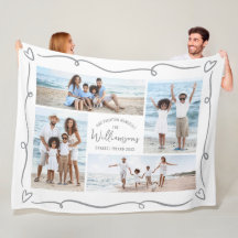 4 foto collage handgetekende krabbels familie vaka