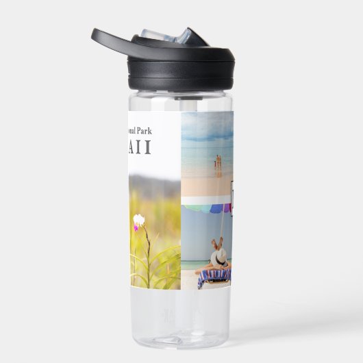 4 Foto Collage Initiaal Volcanoes Nat'l Park Waterfles (Rechts)