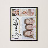 4 Foto-collage kleinkinderen maken het levensgrote Legpuzzel (Verticaal)