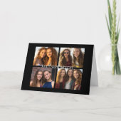 4 foto collage - Met ruimte voor tekst Kaart (Voorkant)