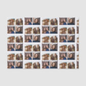 4 foto collage - met tekstblok tissuepapier (Voorkant)