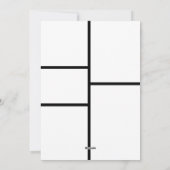 4 Foto Collage Modern Prettige feestdagen Feestdagenkaart (Achterkant)