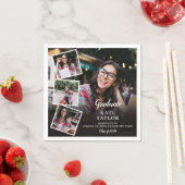 4 Foto Collage Moderne Afstudeerfeestje Servet (Insitu)