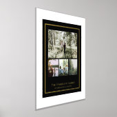 4 Foto Collage Persoonlijke Familie Folie Afdrukken (Laagn)