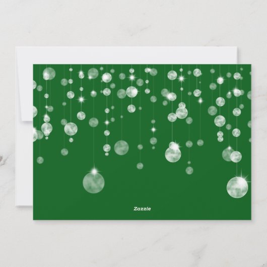 4 Foto Collage Persoonlijke Feestdagen Feestdagenkaart (Achterkant)