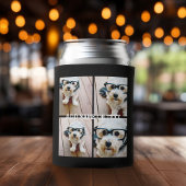 4 Foto collage - PICK UW ACHTERGRONDKLEUR Blikjeskoeler