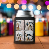 4 Foto collage - PICK UW ACHTERGRONDKLEUR Blikjeskoeler