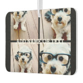 4 Foto collage - PICK UW ACHTERGRONDKLEUR Luchtverfrisser (Links)