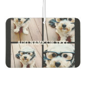 4 Foto collage - PICK UW ACHTERGRONDKLEUR Luchtverfrisser (Voorkant)