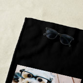 4 Foto collage - PICK UW ACHTERGRONDKLEUR Strandlaken (In situ)