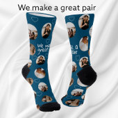 4 Foto collage We maken een geweldige foto Sokken