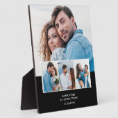 4 Foto Collage Wedding Jubileum Fotoplaat (Zijkant)