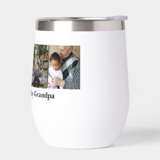4 foto collage Zalige Vaderdag Opa (Links)