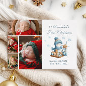 4 Foto Eerste Kerstaankondiging Feestdagenkaart