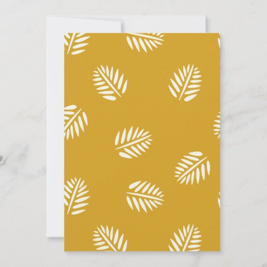 4 Foto- en bladpatroon achterkant sjabloon (Achterkant)